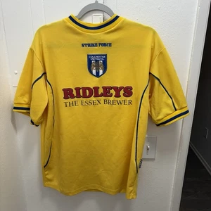 Vintage Colchester United FC Strike Force Fußball Trikot Away Medium 2000’s - Bild 1 von 8