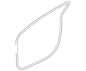 Genuine Mitsubishi Weather-Strip On Body 5725A339 - Picture 1 of 2