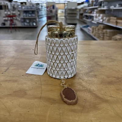 Carillón de viento de vidrio de hoja perenne nuevo Foto 1 de 3