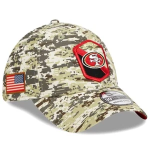 New Era Mens San Francisco 49ers 23 NFL Salute to Service 39THIRTY Cap Size L - Picture 1 of 9