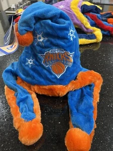 New York Knicks Plüsch NBA Urlaub Weihnachtsmann Mütze Foco Erwachsene - Bild 1 von 3