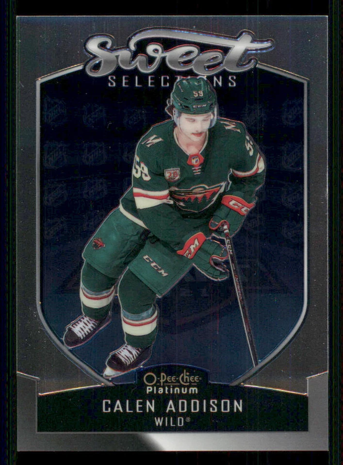 2021-22 O-Pee-Chee Platinum Sweet Selections #SS6 Calen Addison - Image 1 of 2