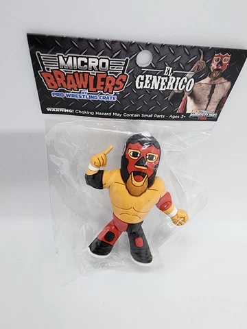El Generico (Sami Zayn) Micro Brawler March 2020 Crate Exclusive Cover