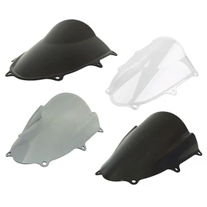Parabrisas delantero doble burbuja para 17-19 SUZUKI GSXR GSX-R 1000/R L7 - Imagen 1 de 26