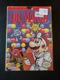Dr. Mario (Nintendo NES, 1990) Authentic Complete CIB