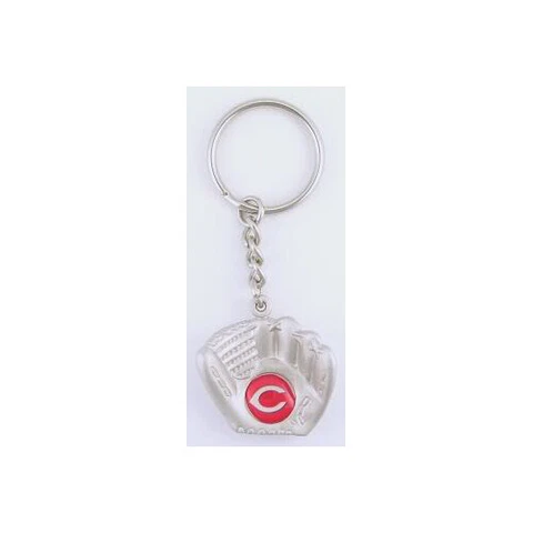 Cincinnati Reds Glove Keychain Key Chain MLB New Cover