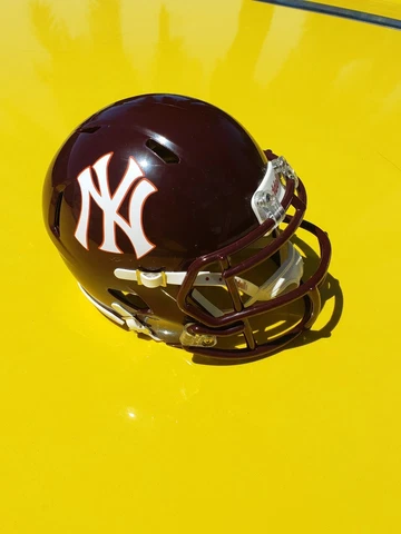 VIRGINIA TECH HOKIES PINSTRIPE BOWL SPECIAL FOOTBALL MINI HELMET Cover