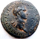 Nº 349.AE As de Nerva.10.8 gra. 3 cms,Años 96-98 despues de Cristo.
