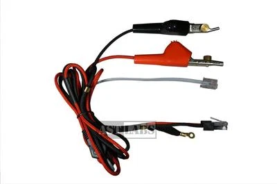 AST Labs Butt Set Line Cord RJ-11 to Bed of Nails Clip & RJ-11 for Fluke, JDSU
