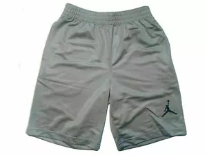Nike Air Jordan Jumpman, Gray, Mesh Basketball Shorts, Boys Youth Medium - Picture 1 of 2