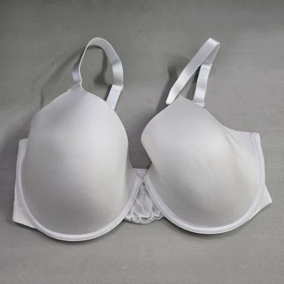 Sujetador Bali para mujer 36DD camiseta blanca con aros correa de encaje ligeramente forrada LEER Foto 1 de 4