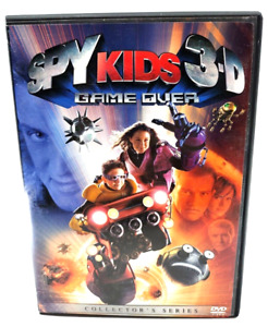 DVD Spy Kids 3-D Game Over Sylvester Stallone Includes 2 Pair 3 -D Glasses