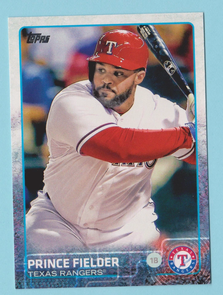 2015 Topps Prince Fielder Texas Rangers #422 - Image 1 of 1
