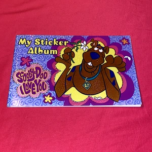 Scooby Doo I Love You My Sticker Album Sandylion 2000 New Unused - Picture 1 of 4