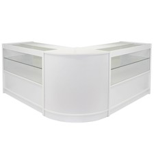 K1200 Laden Theke Tresen Verkaufstisch Verkaufstheke Kasse Empfang Rezeption