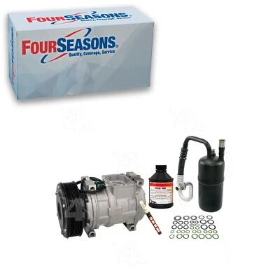 Kit de compresor de aire acondicionado delantero 4 estaciones para Chevrolet C1500 Suburban 1996-1999 Foto 1 de 4