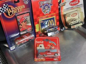Dale Earnhardt Coca-Cola Car Nascar Die Cast Lot x4 Sealed 90s VTG Y2k - Picture 1 of 12
