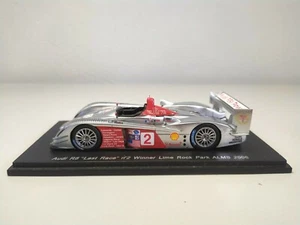  RARE SPARK 1:43 AUDI R8 #2 WINNER LIME PARK ALMS 2006 - S0677 - Picture 1 of 11