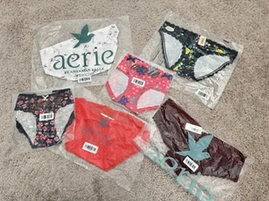 NEW Aerie 6pc Boybrief Panties Multicolored Womens Size Small - Picture 1 of 3