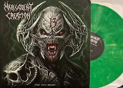 Malevolent Creation – The 13th Beast LP 2019 M-Theory Audio – M-036-1 [Green] EX - Image 1 of 4