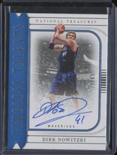 2022-23 Panini National Treasures DIRK NOWITZKI Timeless Talents Auto /49 JMR26