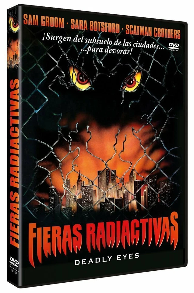 Deadly Eyes (1982) DVD R2 Sam Groom Sara Botsford