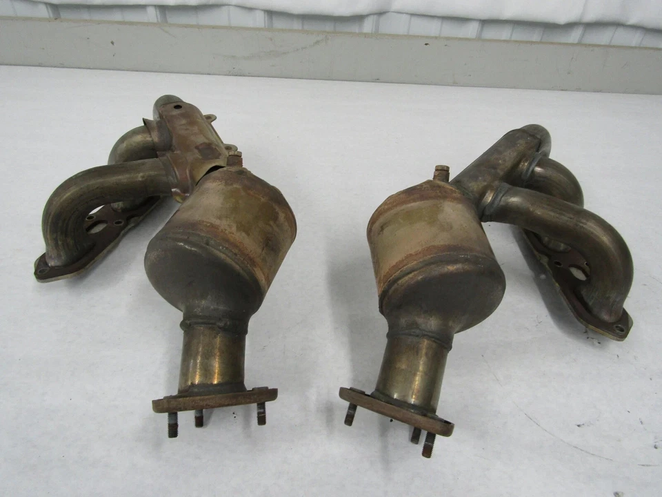 Driver  & Passenger Side Primary Catalytc Converter 2006 Porsche Cayman S - Image 1 of 1
