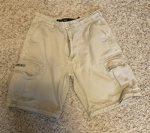 Ap Co Cargo Shorts Boys 18 Husky Khaki Outdoors Casual A.P.CO. Vintage 90’s - Picture 1 of 4