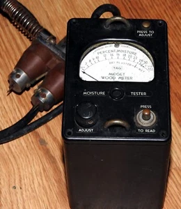 Vintage Tag Midget Holzfeuchtetester - Bild 1 von 5