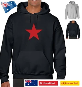 Star print Hoodie stars designs Funny Hoodies Hoody retro cool Men's Unisex - Picture 1 of 6