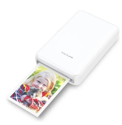 Victure 2x3 Portable Photo Printer, Wireless Rechargeable PT320 - Image 1 of 4