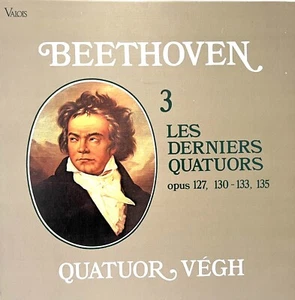 Beethoven 3 Les Derniers Quators opus 127,130-133,135 Quatuor Vegh 4LP Box Set - Picture 1 of 6