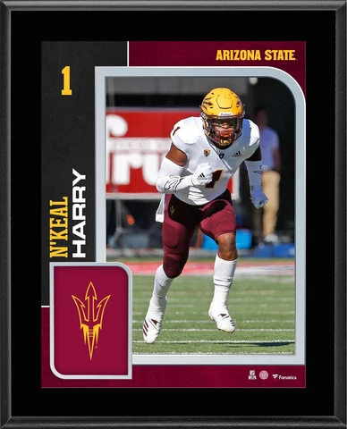 N'Keal Harry Arizona State Sun Devils 10.5" x 13" Player Plaque Cover