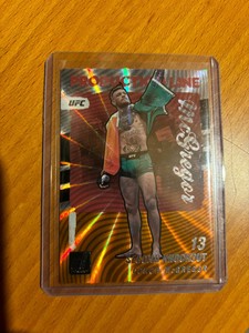 2022 Donruss UFC Production Line Holo Orange Laser #1 Conor McGregor!!