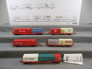Märklin Spur H0 34090 Güterzug CargoSprinter Sggoorrss 700 AC Delta Analog OVP - Bild 1 von 11