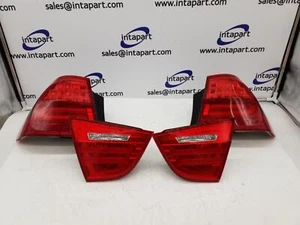 TAILLIGHT SET BMW 3 SERIES E90 2010 7289425/6/7/8 LED SALOON - Picture 1 of 8