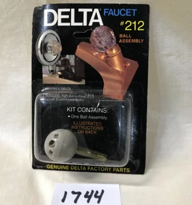 Vintage Delta Faucet Ball Assembly #212 Single Knob 5676 MASCO Indy 1970-1980 - Picture 1 of 4