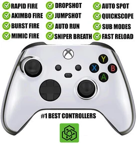 Chrome Silent Modz Rapid Fire Wireless Modded Controller for Xbox One Series X S - Picture 1 of 1