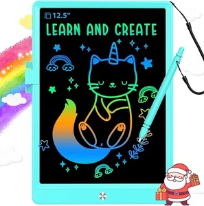 Multifunctional Colorful Drawing Pad - Educational 12.5 Inch for Kids Ages 3-8 - Picture 1 of 8