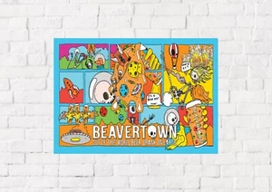 Beavertown Metal beer sign/Plaque, Mancave,beer Hut, Home Bar, beer - Picture 1 of 1