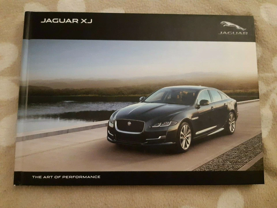 2017 Jaguar XJ в твердом переплете брошюра проспект каталог английский 88 страниц 05/2016 - Изображение 1 из 1