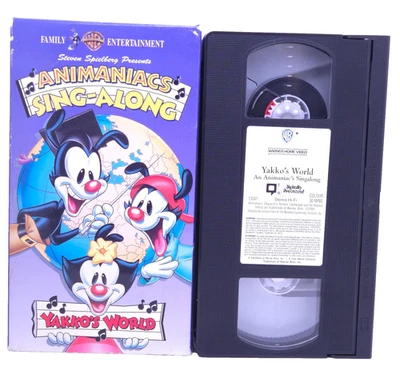 Animaniacs Yakko's World [VHS] Tested and Working In Great Condition - Image 1 of 4