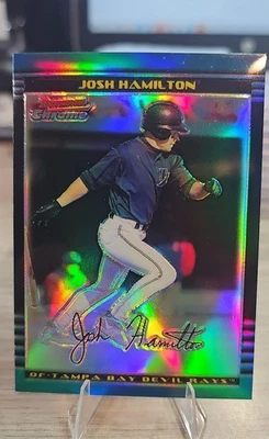 2002 Bowman Chrome - Josh Hamilton #135 переливающаяся карточка /500 - Изображение 1 из 4