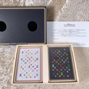 Tarjetas de juego Louis Vuitton monograma multicolor Takashi Murakami SELLADAS - Imagen 1 de 7