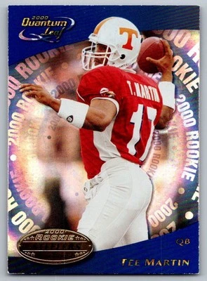 2000 Quantum Leaf Tee Martin Rookie Pittsburgh Steelers #332 - Image 1 of 2