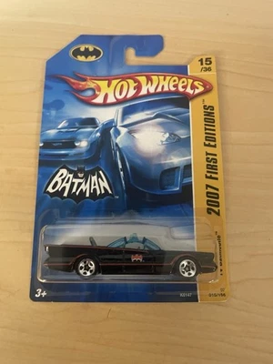 Hot Wheels TV Batmobile 2007 First Editions - Image 1 of 4