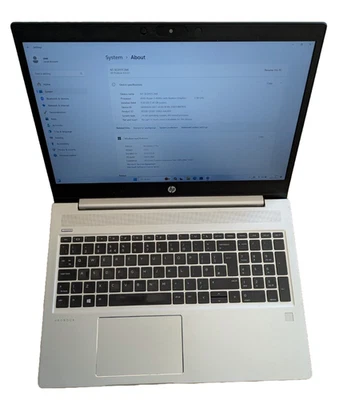 HP Probook 455 G7 Ryzen 5 4500U 2.4GHz 8GB RAM 256GB SSD 15.6" FHD Laptop 2111 - Image 1 of 4