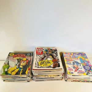 2000AD Best Of Monthly Joblot 101 Issues #20-119 Lots Bagged + Few Gifts Sonic - Foto 1 di 24