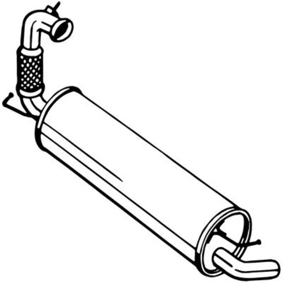 Endschalldämpfer BOSAL 200-143 - Bild 1 von 1