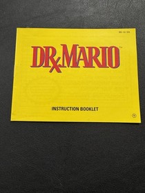 Dr Mario (NES) Instruction Manual Only